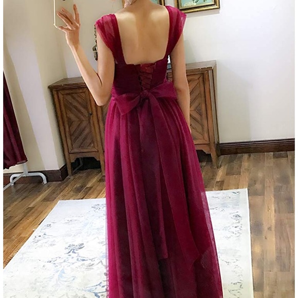 Fuchsia Prom Dress - Picture 3 of 3